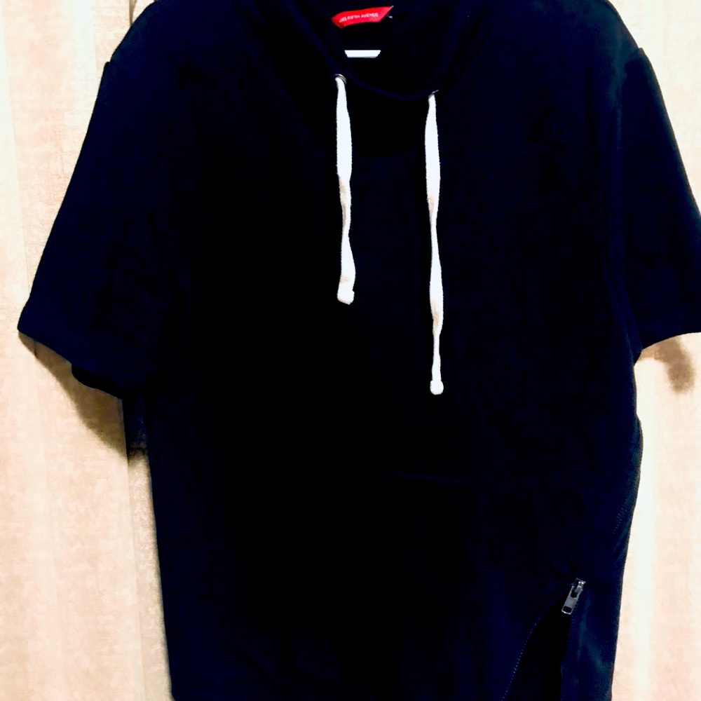 Saks fifth ave mock hoodie-L